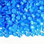 Стразы холодной фиксации цвет New Blue Neon - новый синий неон (стекло Ю.Корея)
