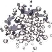 Стразы горячей фиксации ss6 цвет Black Diamond - серый прозрачный (288шт) АКЦИЯ!
