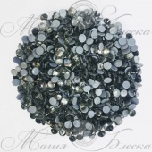 Стразы горячей фиксации цвет Black Diamond - серый прозрачный (стекло Ю.Корея)