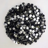 Стразы холодной фиксации цвет Black Diamond - серый прозрачный (стекло Ю.Корея)