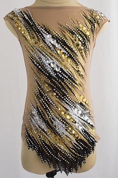 Стразы холодной фиксации цвет Crystal Dorado - золотой металлик (стекло Ю.Корея)