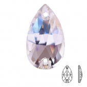 Капля пришивная  Crystal - прозрачный 13*22мм 1шт хрусталь