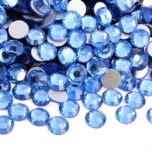 Premium NHF Lt. Sapphire - голубой  ss12(3,0 - 3,2 мм) 144шт стекло