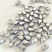 Капля в/о Crystal - прозрачный 6*10мм 1шт стекло