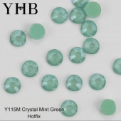 YHB HF Crystal Mint Green - мятно-зеленый кристалл ss20(4,6 - 4,8 мм) 1440шт хрусталь