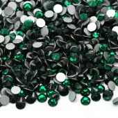 Premium NHF  Emerald - изумрудный ss12(3,0 - 3,2 мм) 144шт стекло