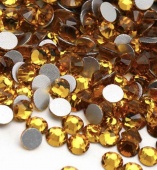 Premium NHF Topaz - янтарный ss20(4,6 - 4,8 мм) 1440шт  стекло