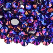 Premium NHF Magma Sapphire - ярко-синяя магма ss20(4,6 - 4,8 мм) 144шт стекло