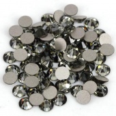 Premium NHF Black Diamond - серый прозрачный ss12(3,0 - 3,2 мм) 144шт стекло