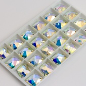 Космик  Crystal AB - радужный 11*14мм 28шт хрусталь