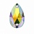 Капля пришивная  Crystal AB - радужный 7*12мм 1шт хрусталь