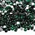 Premium NHF  Emerald - изумрудный ss12(3,0 - 3,2 мм) 144шт стекло