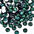 Premium NHF Emerald - изумрудный ss16(3,8 - 4,0 мм) 144шт стекло