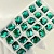 Космик пришивной Emerald - изумрудный 13*17мм 1шт хрусталь