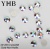 YHB кристаллы ХОЛОДНОЙ фиксации цвет Crystal AB - радужный 16-граней 8+8  (хрусталь)