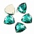 Триллиант пришивной Emerald - изумрудный 16мм 1шт стекло